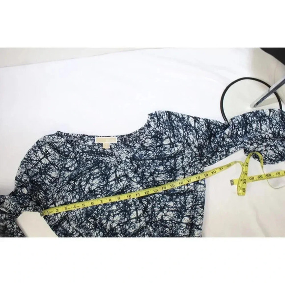 MICHAEL KORS blue blouse size S - Picture 7 of 8